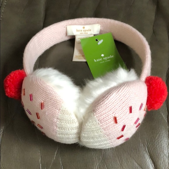 kate spade Accessories Kate Spade Cupcake Ear Muffs Poshmark